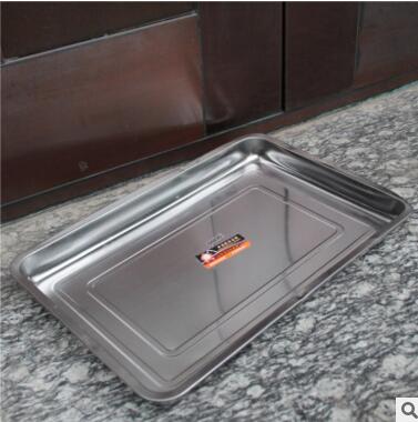 40*30cm*不锈钢方形茶盘 方盘 10元店百货货源 十元地摊模式批发-A2-1-2