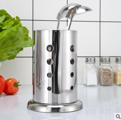 不锈钢筷子筒 圆孔筷子笼 厨房沥水筷子筒批发---1号楼梯口