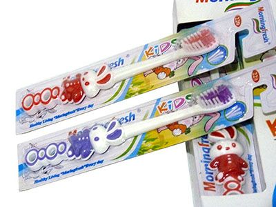 220儿童软毛八兔牙刷批发厂家直批 儿童牙刷E5-4-4