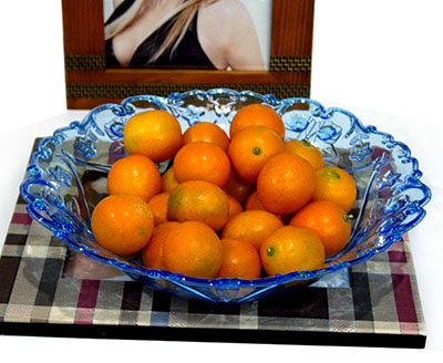 119果盘简约透明水果盘 彩色塑料水果托盘 圆形果盘批发 两元批发八B42-2-1