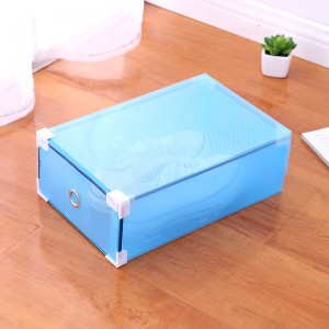 厚度80丝炫彩金属包边鞋盒 （混色）100/箱八B27-4-4