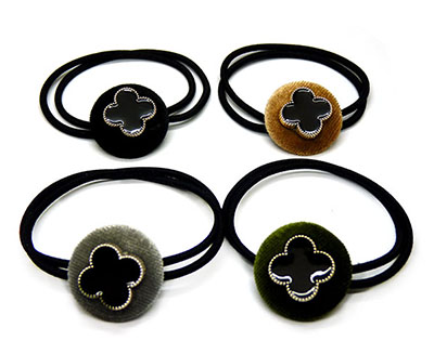 韩国高端精美儿童皮筋发圈可爱小动物毛球卡通头绳小女孩饰品混款3号---B3-5-2