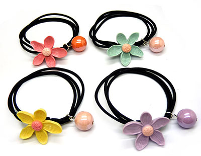 韩国高端精美儿童皮筋发圈可爱小动物毛球卡通头绳小女孩饰品混款B3-4-2----16号