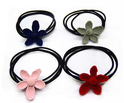 韩国高端精美儿童皮筋发圈可爱小动物毛球卡通头绳小女孩饰品混款B3-4-2-----15号