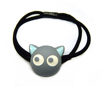 韩国高端精美儿童皮筋发圈可爱小动物毛球卡通头绳小女孩饰品混款B6-3-2