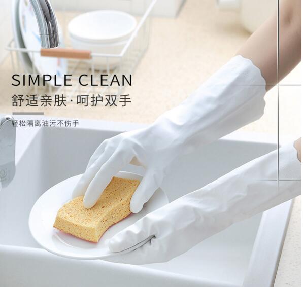 橡胶加厚洗衣服洗碗日式清洁手套 单层灵巧型200/箱