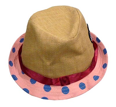 新款潮夏季新款气质草编小礼帽混色爵士帽沙滩帽防晒男女遮阳帽子