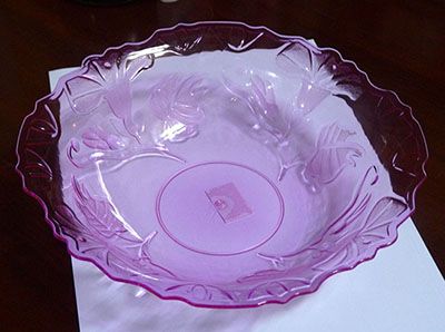 126果盘 透明果篮 瓜果果筐 二元日用百货批发E2-3-2