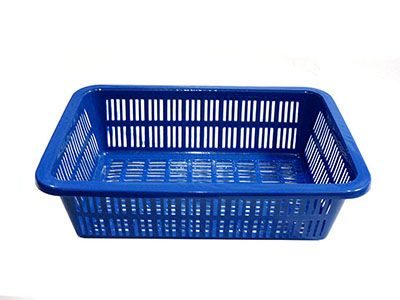 31.5*22.7*8.5cm长方形塑料大方框 收纳蓝 果蔬蓝 置物框--六B30-2-1