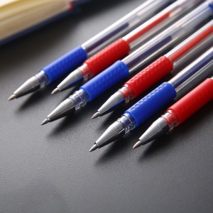 办公签字笔学生文具考试笔0.5MM子弹头中性笔（蓝色） 2304/箱六B43-1-3