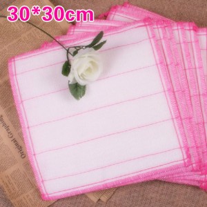 五层加棉洗碗巾/不沾油棉纱洗碗布/百洁布28*28cm 1600六B17-1-2