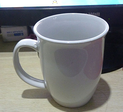 11.6*9.8cm陶瓷杯单杯 马克杯 广告杯子A14-2-2