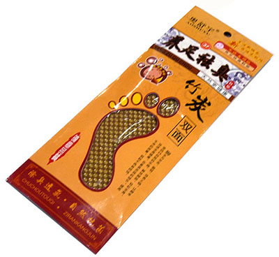 （1200双/件）1298养足去臭双面鞋垫竹碳鞋垫除臭鞋垫防臭37-44混码A29-2-1
