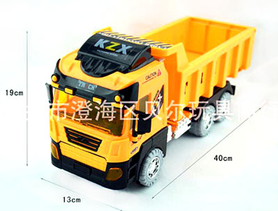 特大号卡之星仿真儿童惯性工程车系列自卸工程车模型玩具3321-3  B17-1-3