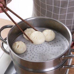 不粘 蒸笼布 蒸笼垫 圆形30片装无纺布蒸笼