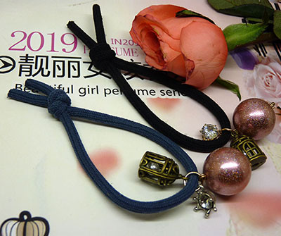 50号韩国冷淡发绳小众设计发圈头绳皮筋发饰女B10-2-3