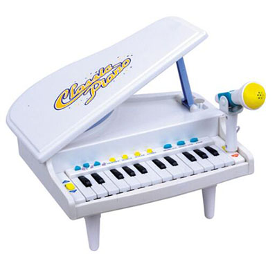 多功能带麦克风早教启蒙益智儿童乐器电子琴 三角钢琴A26-3-2