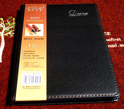 雪宁XN-6118-1高级18K商务办公本 皮本 173x250mm118张记事本 笔记本e4-1-3