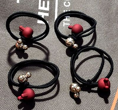 韩国头饰发饰发绳手绳韩版扎头发花瓣橡皮筋皮套耐用（单根）b2-5-2---22号