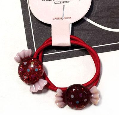 一对装女童可爱发圈童橡皮筋发圈女宝宝扎马尾多款皮筋C5-2-3上