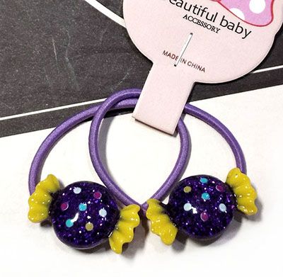 一对装女童可爱发圈童橡皮筋发圈女宝宝扎马尾多款皮筋C5-2-3上