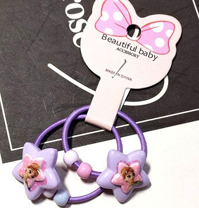 一对装女童可爱发圈童橡皮筋发圈女宝宝扎马尾多款皮筋C5-2-3上