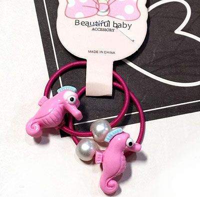 一对装女童可爱发圈童橡皮筋发圈女宝宝扎马尾多款皮筋C5-2-3上