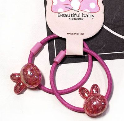 一对装女童可爱发圈童橡皮筋发圈女宝宝扎马尾多款皮筋C5-2-3上