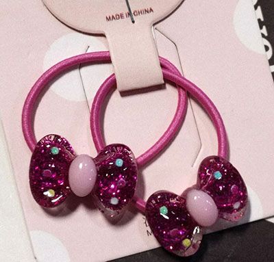 一对装女童可爱发圈童橡皮筋发圈女宝宝扎马尾多款皮筋C5-2-3上