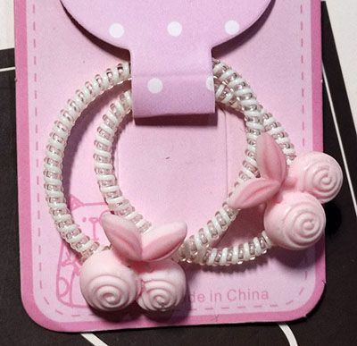 一对装女童可爱发圈童橡皮筋发圈女宝宝扎马尾多款皮筋c5-2-上/c5-3-上