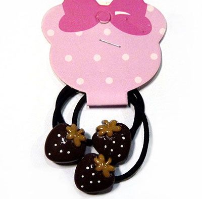 （3-4支装）可爱卡通发饰发圈头绳韩版皮筋头扣C6-2-6