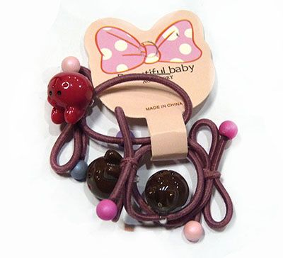 （3-4支装）可爱卡通发饰发圈头绳韩版皮筋头C6-2-6