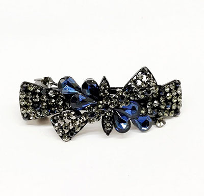 捷克钻弹簧夹子头饰韩国头卡发夹成人格纹夹百搭女式C5-2-4