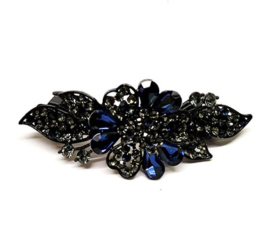 捷克钻弹簧夹子头饰韩国头卡发夹成人格纹夹百搭女式C5-2-4