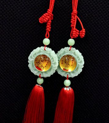 玉石车载车挂用品汽车挂件内饰车内装饰品B1-1-2