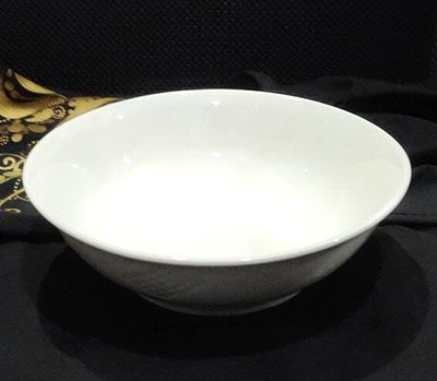 （秒杀）7寸航空日式沙拉碗纯白色饭碗汤碗面条碗斗碗（运输破损自理无售后）E1空