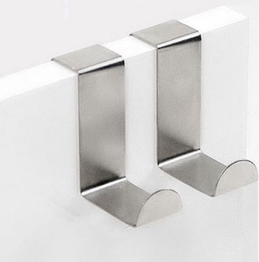 秒杀3515门背式不锈钢挂 挂钩挂钩 2个装衣帽门后挂钩无痕免钉挂钩八B43-4-3