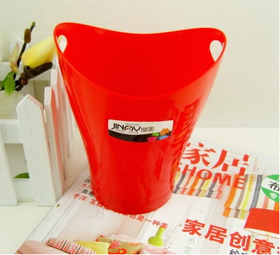 台式手提清洁桶桌面收纳筒创意杂物垃圾桶纸篓20230
