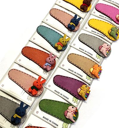 发夹女网红ins软萌卡通边夹发卡发饰甜美少女可爱后脑勺夹子头饰C5-1-6