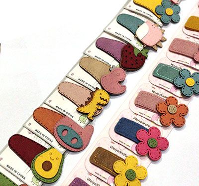 发夹女网红ins软萌卡通边夹发卡发饰甜美少女可爱后脑勺夹子头饰C5-1-6