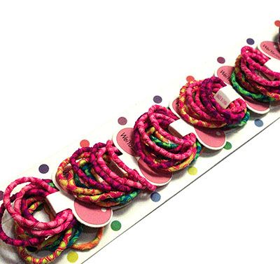 8-10根装韩版儿童头绳不伤发橡皮筋小皮筋彩色发绳C3-1-2