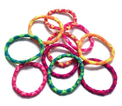 8-10根装韩版儿童头绳不伤发橡皮筋小皮筋彩色发绳C3-1-2