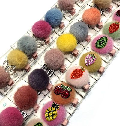 发夹女网红发夹少女心韩国成人可爱一字夹C5-12-6