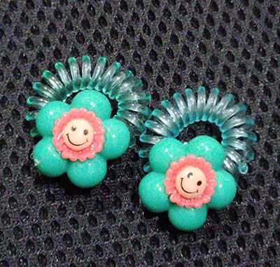 一对电话线扎头发皮筋女韩版ins网红发圈高弹力耐用发绳头绳头饰