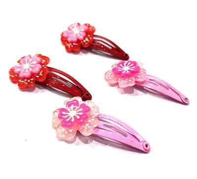 3-4只装韩国公主发卡可爱发饰品女孩发夹BB夹子b2-3-2