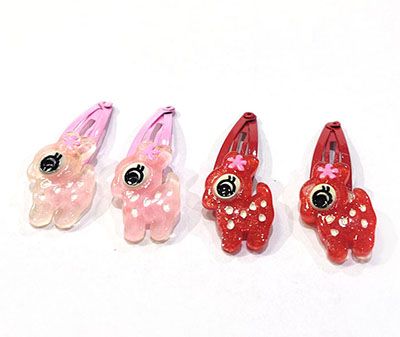 3-4只装韩国公主发卡可爱发饰品女孩发夹BB夹子b2-3-2