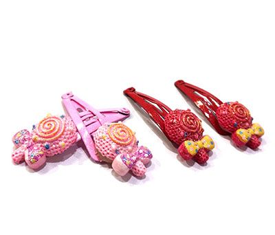 3-4只装韩国公主发卡可爱发饰品女孩发夹BB夹子b2-3-2