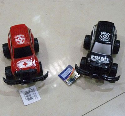 中号一对装惯性越野车仿真儿童助力玩具车E6-3-2