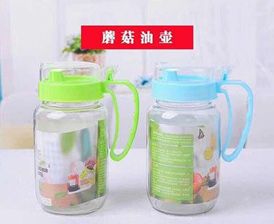 玻璃油壶防漏大号家用厨房大容量醋壶酱油瓶--B9-1-1