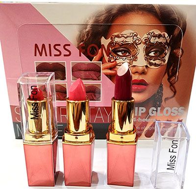 正品MISS FON LIP STICK炫彩迷人莹润口红 滋润保湿ST907六c1-1-4